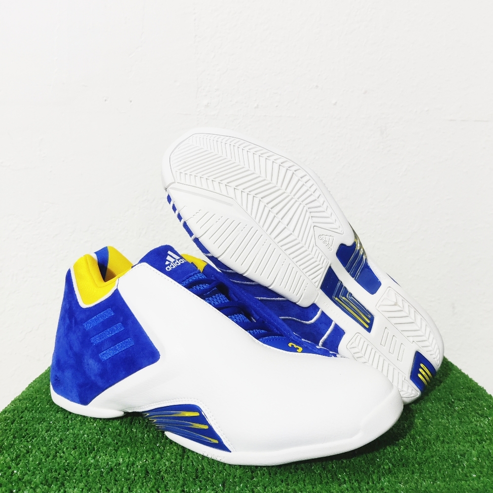 Adidas TMAC 3 Restomod Auburndale White Blue Basketball Shoes